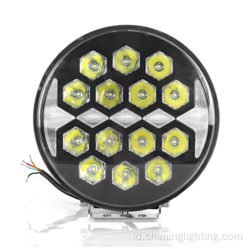 8,7 inci daya driving tinggi lampu banjir led led light 12v 24v 4x4 offroad led driving light untuk truk ATV SUV